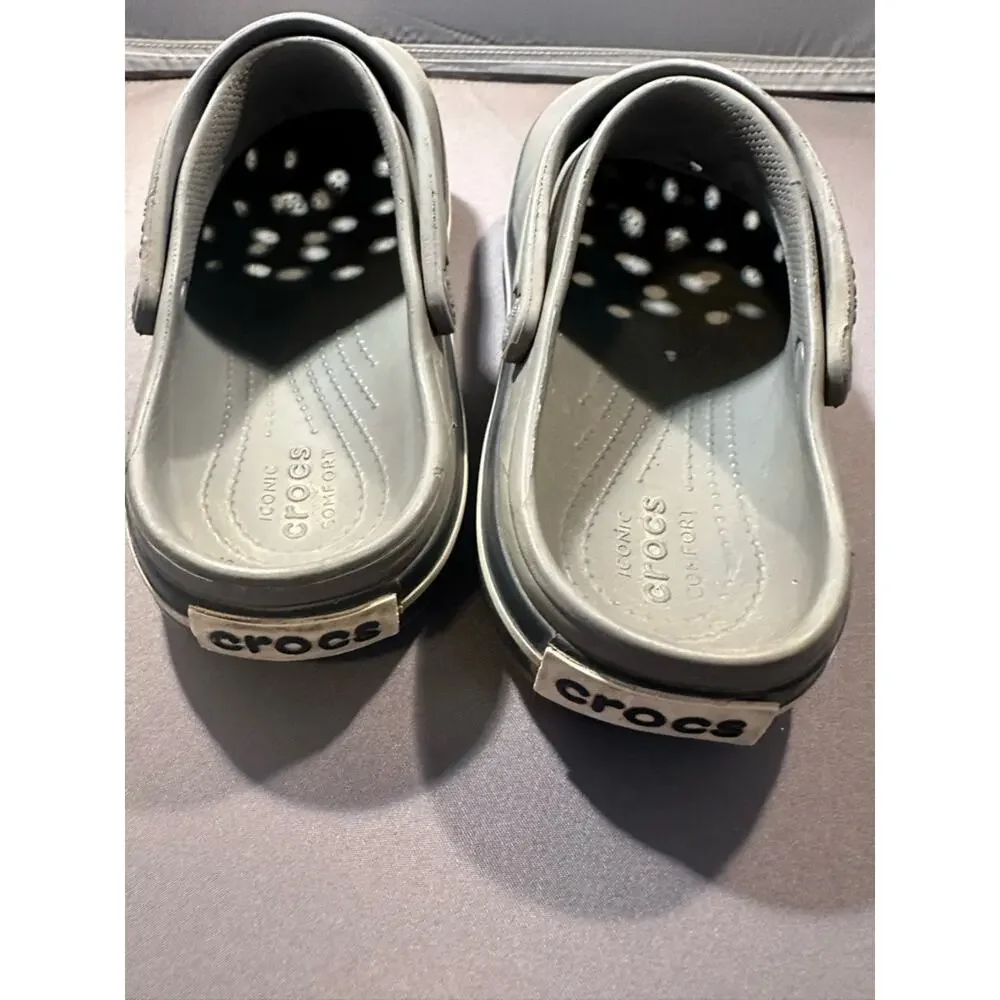 CROCS Crocband Classic Clog in Light Gray